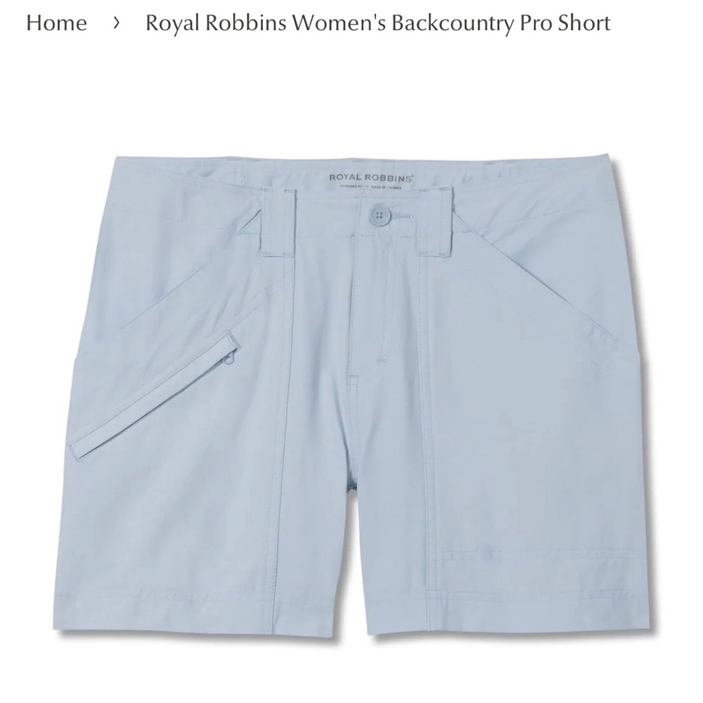Royal Robbins Backcountry Pro Short Size 14 BNWT